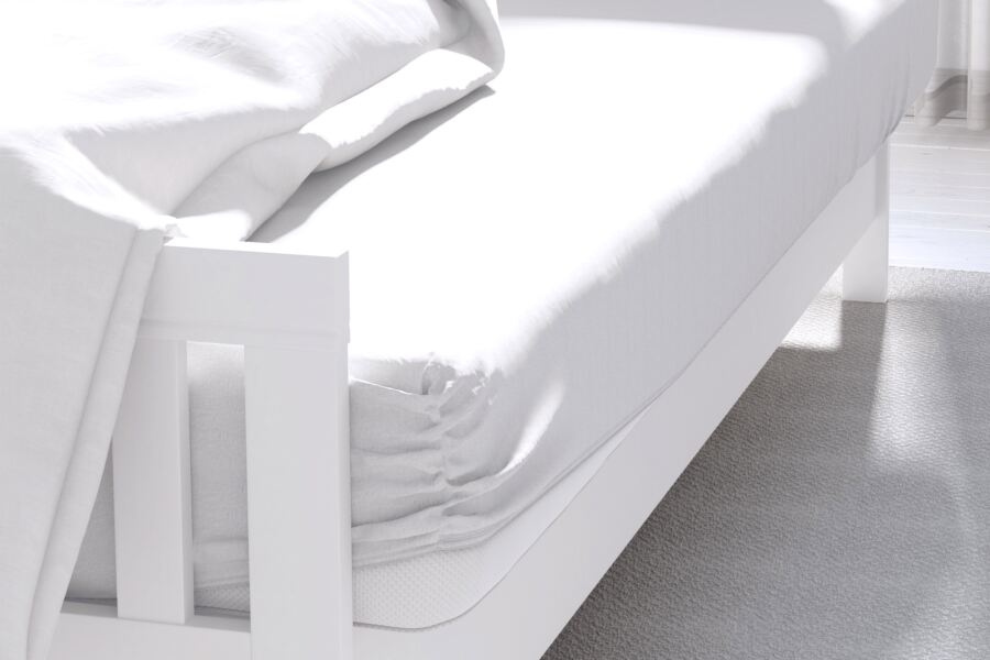 50/%Cotton 50/%Polyester RRP£20 Belledorm Single Extra Deep Fitted Sheet 15/" 38cm