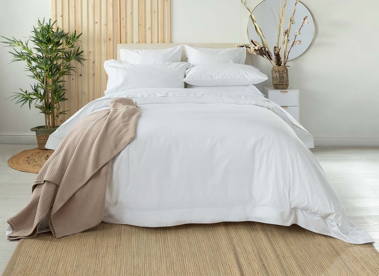White Ray Bedding 400 Thread Count 100% Egyptian Cotton Flat Bed Sheet Single